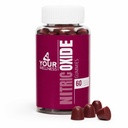 Nitric Oxide Gummys, 促销Nitric Oxide 生产与血压, 用 Beet root 提取器制成, 是 Gluten Free, Non-GMO, 和 Kosher (60 Counter (Pack of 1), 混合莓)