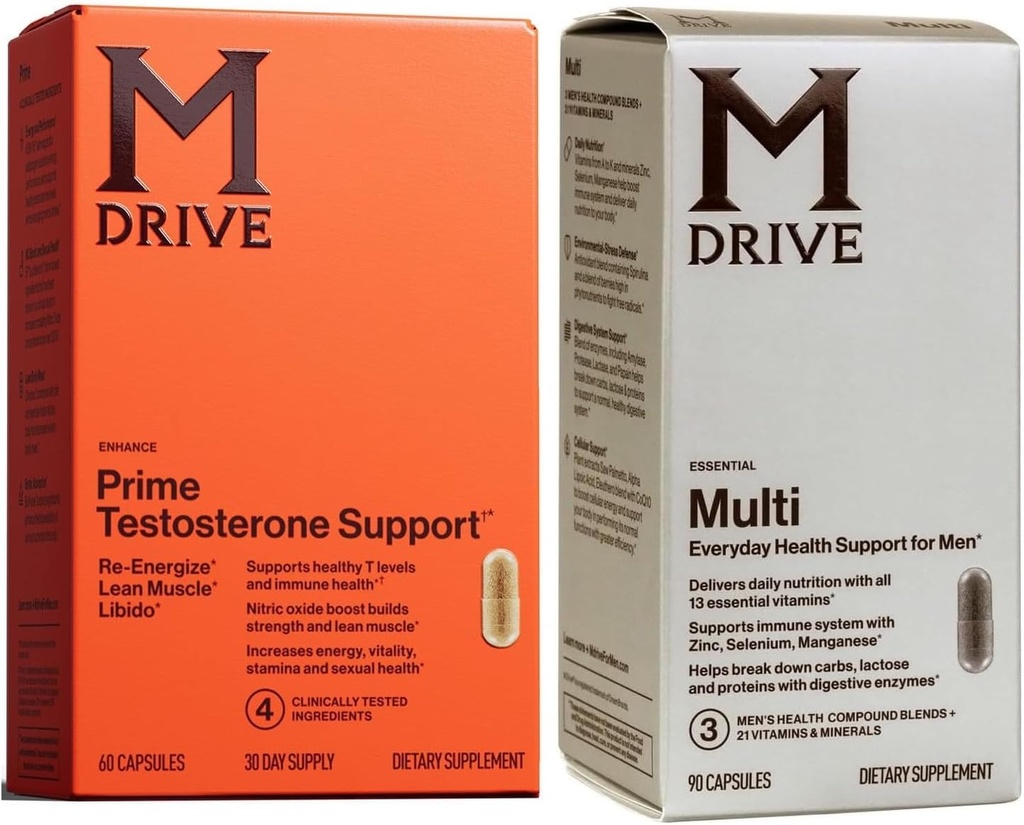 Mdrive 主试酮 助推器 + 男子多维特敏