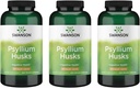 Swanson Psyllium Husk 饮食纤维补充剂 610 mg 300 capsules - (3包)