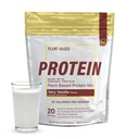 基本元素 Pea蛋白粉 - Very Vanilla → 低碳基植物 Vegan Blend - Keto - Friendly and Gluten - Free - 20 services, 18oz
