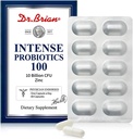 Brian Priotics博士 10亿 cfu Probiotics for Men Men 成人女性辅助性辅助性辅助性消化系统