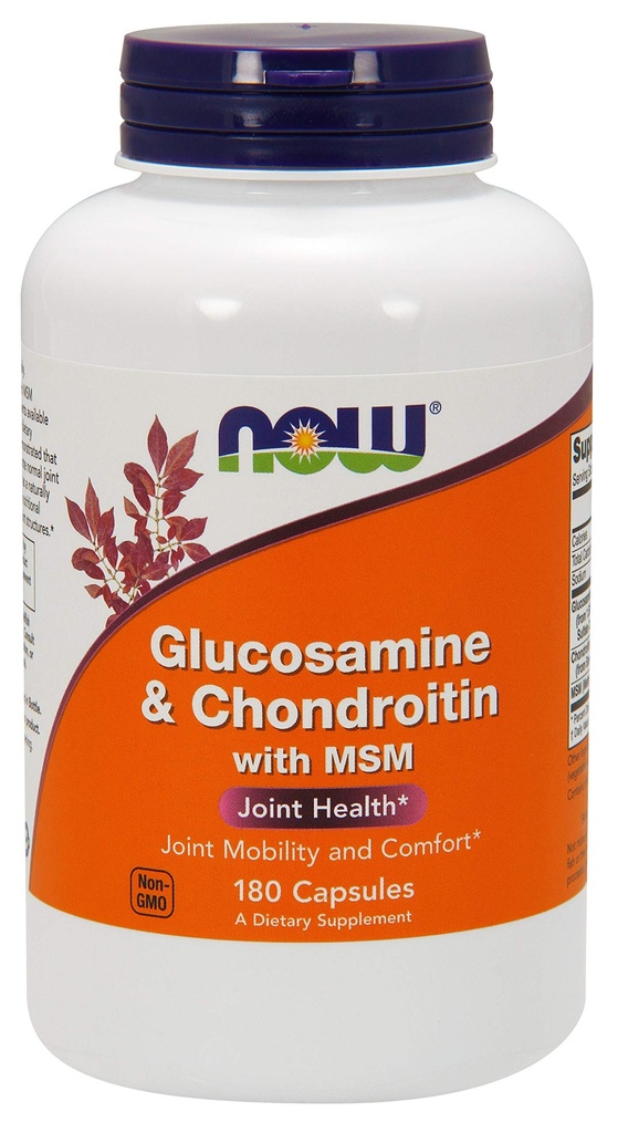 含MSM的Glucosamine & Chondroitin - 180维卡普尔