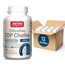 Jarrow Formats Citicoline CDP Choline 250 MG, CDP Choline 补充支持脑健康,性能和记忆,120 Capsules,最多120天供应,包装12