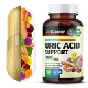 BIO KRAUTER 铀酸支持 Capssules 1200 mg Blend - 100 count - Kidney 补充 w/Tart Cherry 10:1 提取 - 牛奶硝酸盐 & Turmeric 提取 - Vegan