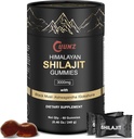 喜马拉雅省营养学 Shilajit Gummys Gold - Ashwagandha, Gokshura - Fulvic酸 - 85+ Trace Minerals - 适用于男性 - 无添加糖(Shilajit Gummys)