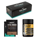 ONNIT Alpha Brain Bundle -- -- 诺诺氏脑补充剂(30个计数),用于聚焦、集中和记忆+人类总日夜维生素包(30天供应)