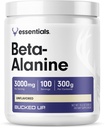Bucked Up Beta Alanine 300mg Powder, Non-GMO, Gluten-Free, Unforwards (100 services) (100 services) (英语).