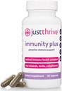 Just Thrive Association Plus - Vegan Gut 儿童与成年人健康与免疫支助补助,60卡普尔