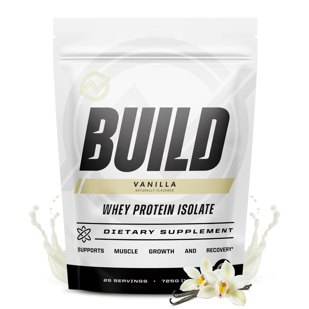 外出营养 Whey 隔离蛋白粉 - 加速肌肉建设和复苏 - 低乳糖,无糖 - 工作后补充 - 强化蛋白合成,香草,1.6升bs
