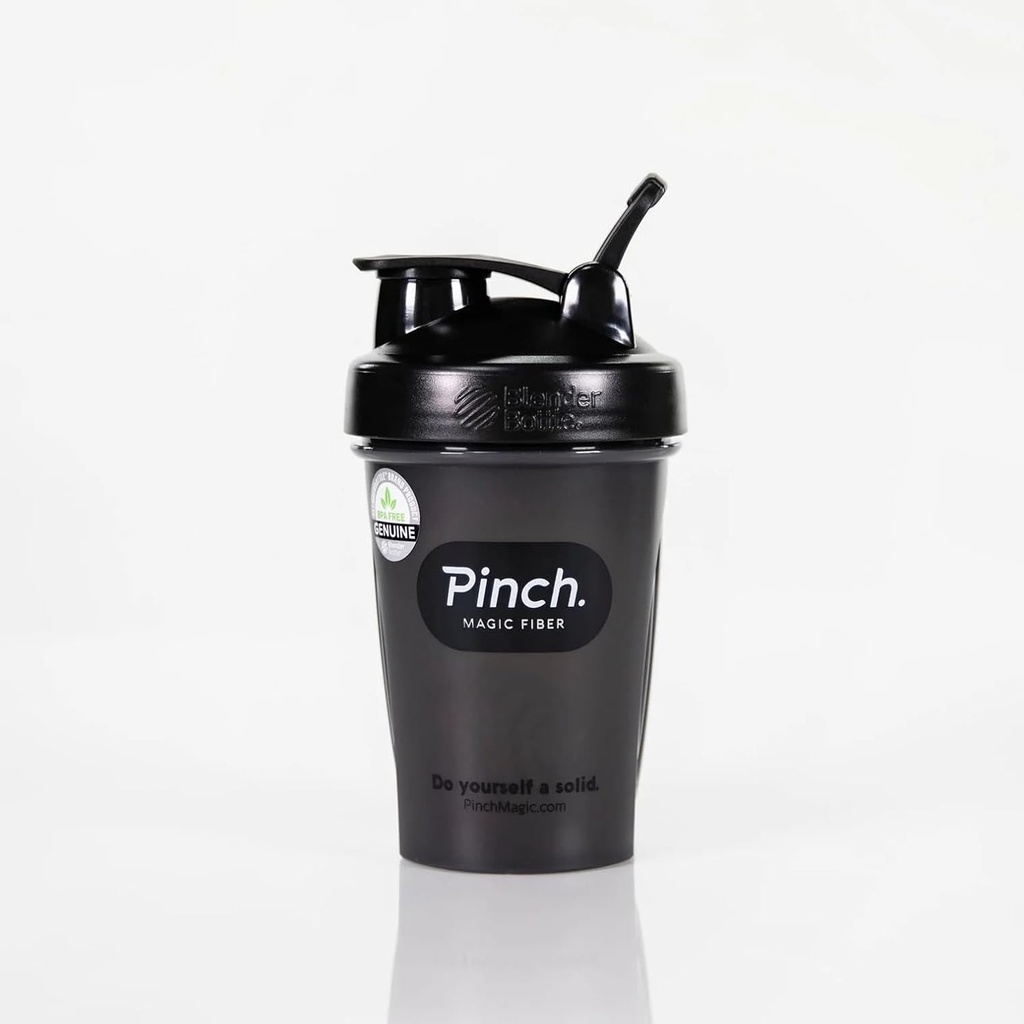 Pinch Magic Shaker瓶 QQ BPA Free Shaker瓶 平滑混合 QQ 无力搅拌 Fiber 补充 Powder, 蛋白质摇摇, & More & DISSHASHER 安全, 旅行友好, 容易清理 QQ 20 oz