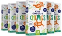 Omega 3 Gummys - Ultra-HA Chewwable Gel Gummy - 儿童支持脑眼健康 - 无糖天然水果火焰 - 儿童 Omega 3 鱼油 Gummys (6包)