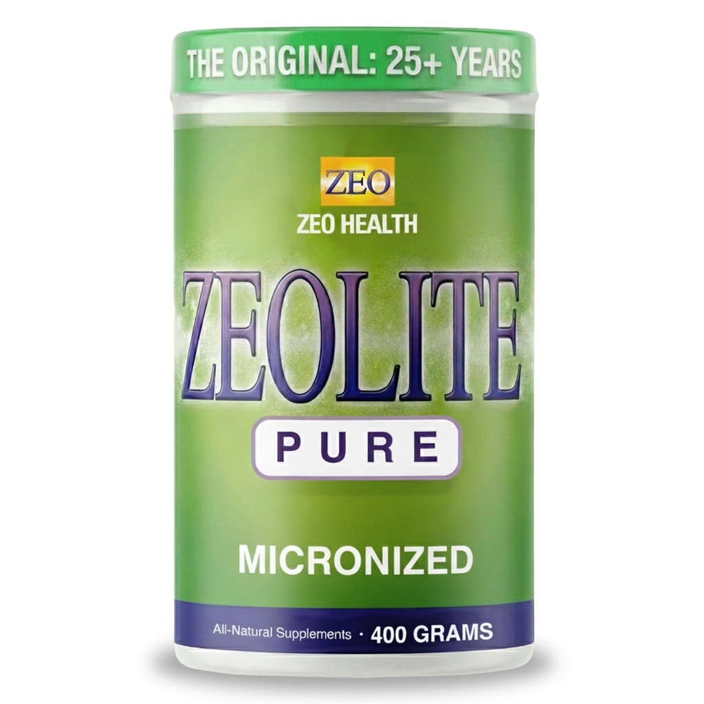 Zeolite Pure QQ 女性,男性,成年人的全体解毒清扫 支持能量,Gut健康,精神清晰,和最佳炎症反应 QQ 原始的Zeolite粉(400服务)