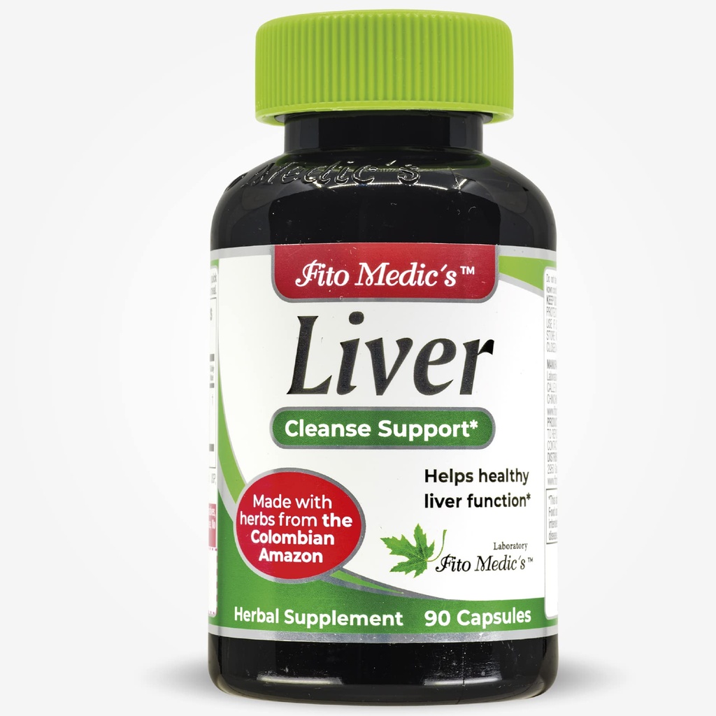FITO Medic’S Lab Liver Supplement with Milk Thistle, Artichoke, Boldo and Rhubarb, Herbal Formula