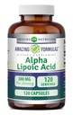 美国制造的 Alpha Lipoic Acid 300 Mg Capsules 补充剂 非GMO (120)