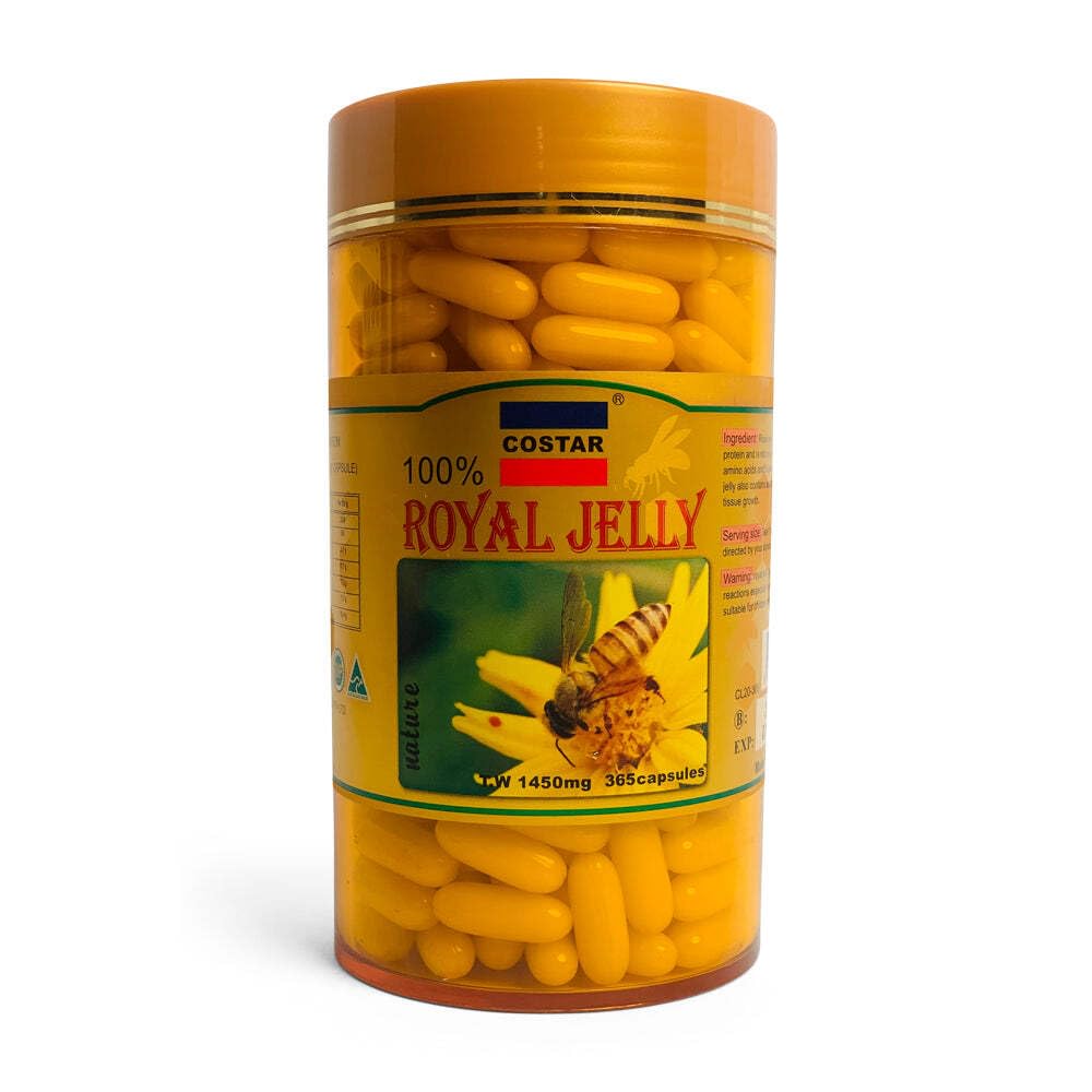 皇家Jelly Supplement 1450mg – 365 Capsules – 富于生命力和福祉营养物 – 澳大利亚制造