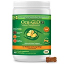 Ocu-GLO Cat & Dog for Eight Support - 带Lutein,Omega-3脂肪酸,葡萄种子提取剂和抗氧化剂的大型和小型宠物护理可嚼视觉补充剂 30 XL Chewables