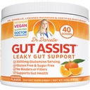 L-Glutanine Gut Lining 公式 丹妮尔博士的Gut 协助,橙色Flavor