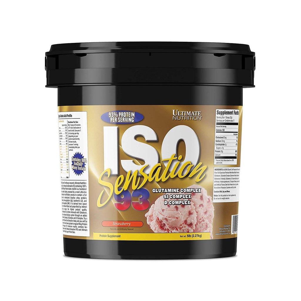 93 与Glutamine、Whey蛋白异味粉、30克蛋白、低碳蛋白摇晃、Keto Friendly、5英镑、草莓Flavoured