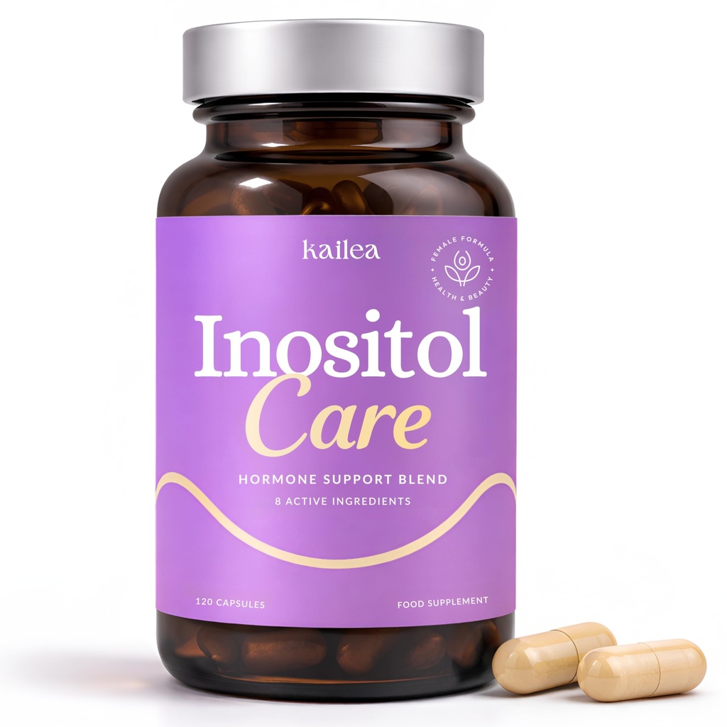 8-in-1 PCOS支持补编 - 2,000mg Myo Inositol, NAC, Maca Root, Cinnamon, Chromium, Folate, Zinc, Vitamin D3 → Hormone平衡, Ovarian Health and Weight Management支持 → 30日供应