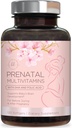 患Folate & Omega 3's的胎儿脑发育支持、多维生素与维生素A、C、D、B6、B12和Iron的妊娠补充剂——120软胶