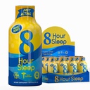 维生素能量 8 - Hour Sleep Shot Mixed Berry 12 Pack, Melatonin, 5 - HTP, GABA, Valerian, Lavender, 睡眠援助支持, 深呼吸和放松, 零糖, Gluten-Free, Vegan, Kosher, 1.93 floz