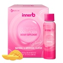 CJwellcare Innerb Glowshot Collagen (10.1 fl oz, 6 services) - 女性的海洋液体Collagen, 3,000mg Collagen Peptides, 高吸附剂的Collagen Shots, 头发,皮肤和钉子补充剂