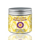 Deve Herbes Pure Triphla Powder(英语:Emblica officinalis)+(terminalia belerica)+(terminalia chebula) 有机认证自然治疗等级200gm,(7.05oz)