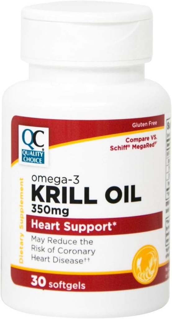 质量选择 Krill Oil 350 Mg软胶 30Ct