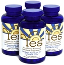 鱼油 Omega 3 补充替代-YES Omega 3 & 6 Fatty Acid - Burpless, Plant based - DHA, EPA, SDA - 胆固醇,心脏,皮肤,能量,眼睛,豁免支持由YES(4 x 120 Gel盖)