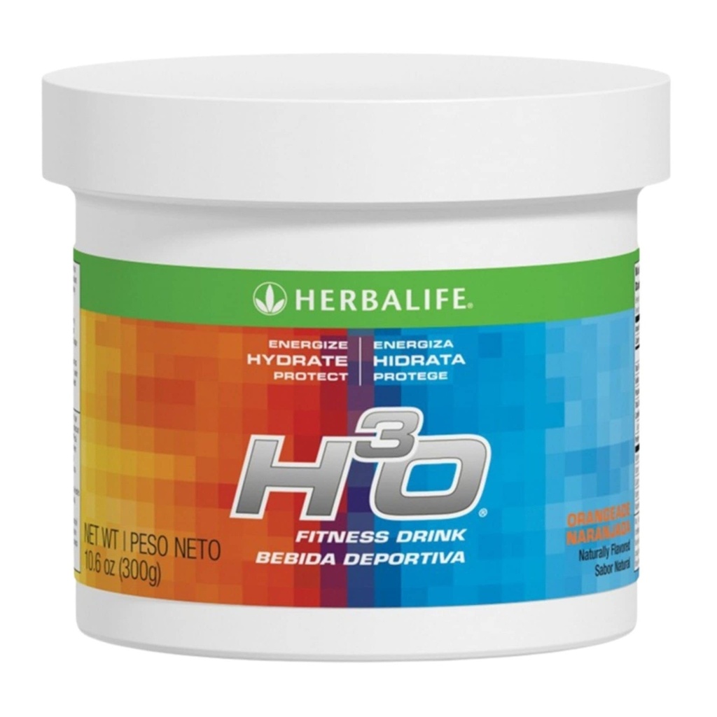 Herbalife H3O 适配饮料:橙汁罐头 10.6 Oz(300g),Carbohydrate 混合直接能量,能量,水合,保护,自然火焰