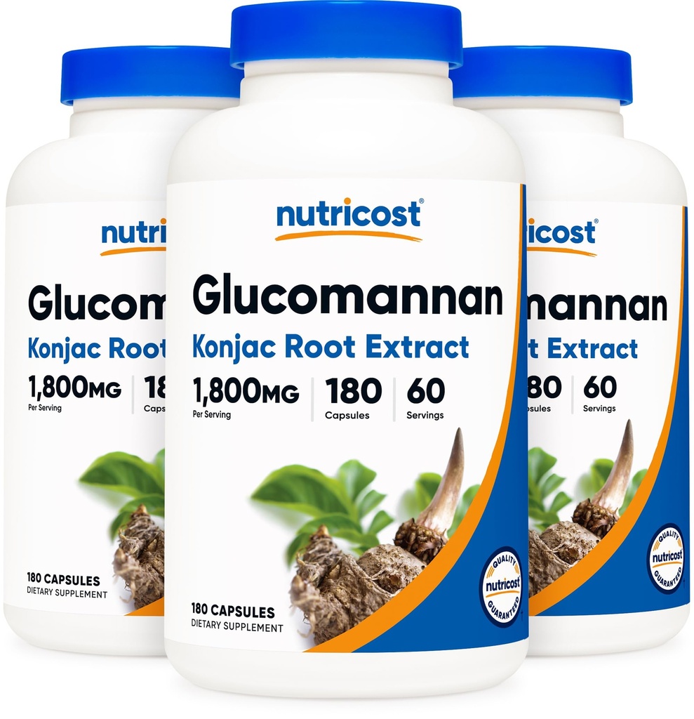 Glucomannan 1,800mg Perference, 180瓶(3瓶)