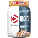 Dymatization ISO100 Whey 蛋白质蛋白粉溶液,肉桂白粉,蛋白质25g,5.5g BCAAs,小于120 Cal., Gluten Free, 1g Fat, 1g Sugar, 2g Carb (20 services)