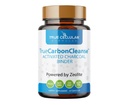 TrueCarbonCleanseTM - 完美古特解毒器 & Binder - 有机竹活化炭甲状腺素的高级公式 - 60 Capsules - Vegan, 非转基因生物, Gluten Free, Soy Free, 非毒物认证