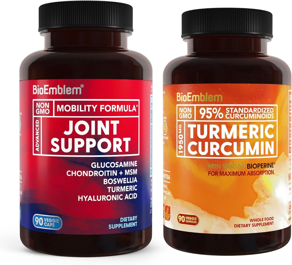 BioEmblem Turmeric Crucumin 配有生物素和联合支持