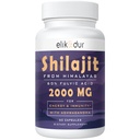 2000年 MG Shilajit 补编,Shilajit Resin Organization,Shilajit Capsules 100% Pure Shilajit 配有 85+ 跟踪矿物和 60% Fulvic 酸, Boost 能量和豁免, Vegetarian, Natural, 60 Capsules