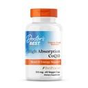 医生最佳高吸收CoQ10 配有BioPerine,Vegan,Gluten Free,自然发酵,心脏健康与能源生产,100 mg 60 Veggie Caps