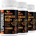1300 MG Liposomal NAD+ 补充 QQ 最高吸收 QQ 纯净 NAD 补充 促进 NAD+ 亲切的QQ 推动NAD+ 年老 Defese、 细胞能量、 长寿 + 180 计数的补充