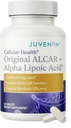Juvenon Cellular Health QQ 心,脑辅以乙酰L-Carnitine和Biotin - 支持NAD+函数,能源生产,Mood,复兴代谢,精神焦点和清晰度(60片)