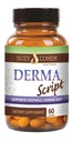 脚本基本原理 DermaScript Clear Skin Probiotic - 皮肤护理常规补充 - Biotin face Supplemt - Fights Acne, Dryness, Iritation and Rashes (60 Capsules) (英语).