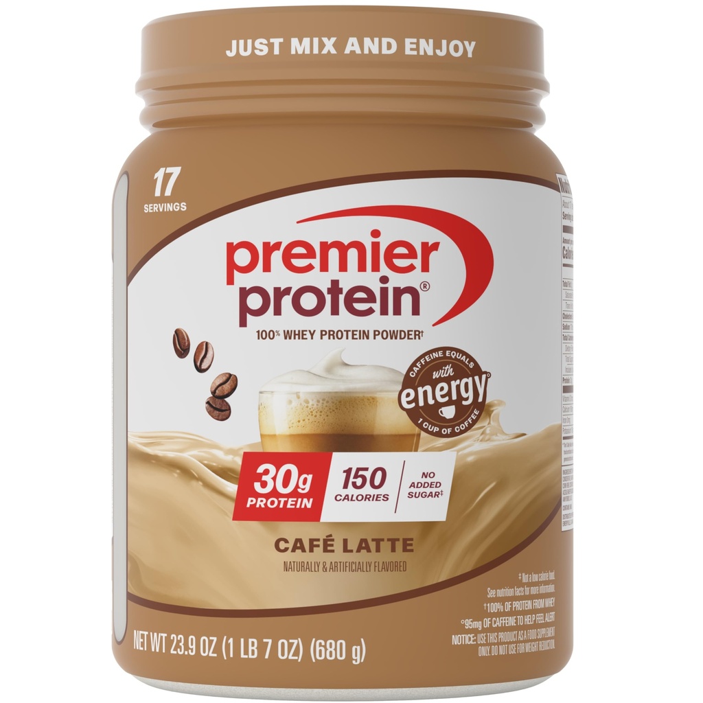 总理蛋白粉、咖啡厅、30g蛋白、1g糖、100%Whey蛋白、Keto Friendly、Gluten Free、No Soy、95mg咖啡因换能源、23.9 oz(17次服务)