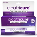 Cicatricure Advanced Scar Gel for Face & Body - 2周内证明结果,手术刀疤治疗,伸展标记,烧伤疤,Acne刀疤治疗,1 oz (28 g)