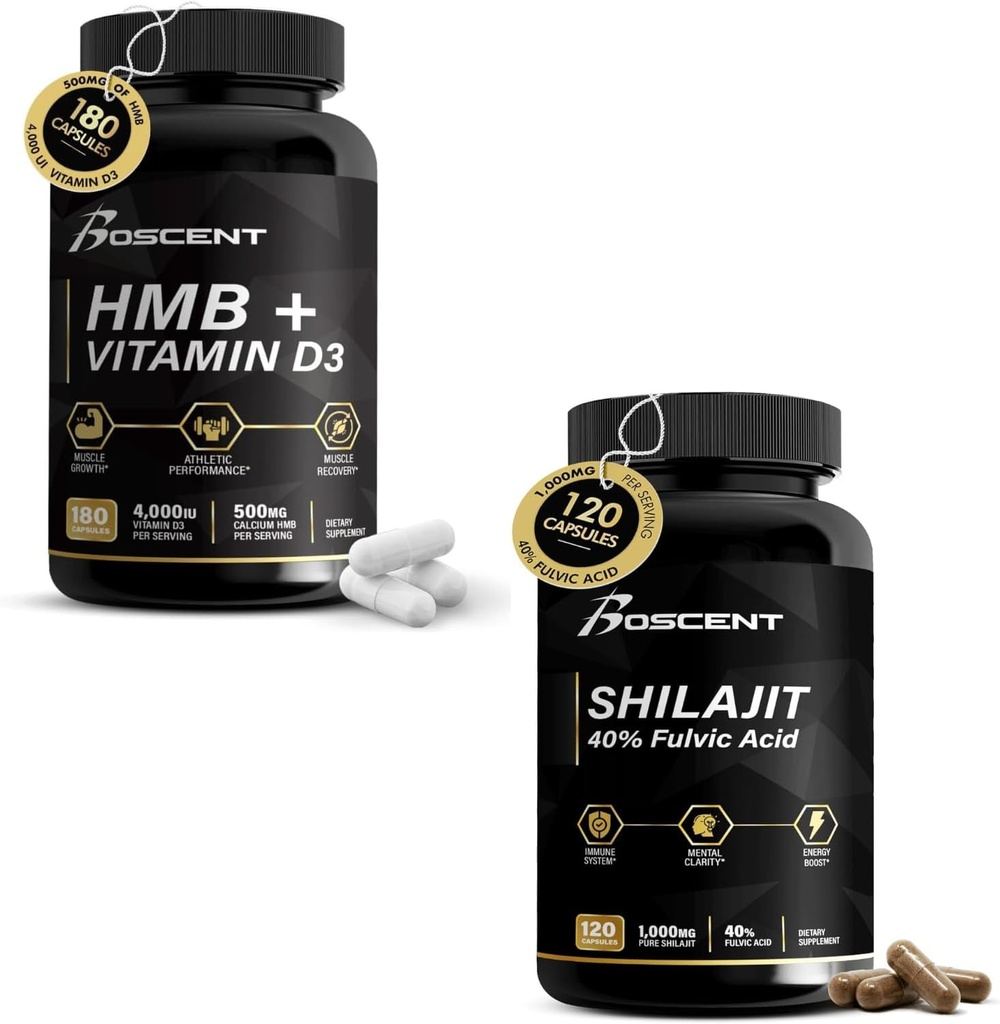 HMB & Shilajit 强度和能量包