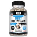 Kaya Naturals Multivitamin for Men - 男子前列腺多维塔明 - 多矿物质日用品 - 男子药丸 - 支持健康前列腺 - Vitaminas para Hombres - 30 Veggie Capsules