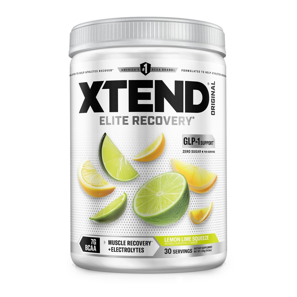 Xtend XTEND 原型 卡卡A粉7g 卡卡A和2.5g L-Glutamine,无糖后工作肌复苏饮料 男女氨基酸,30种