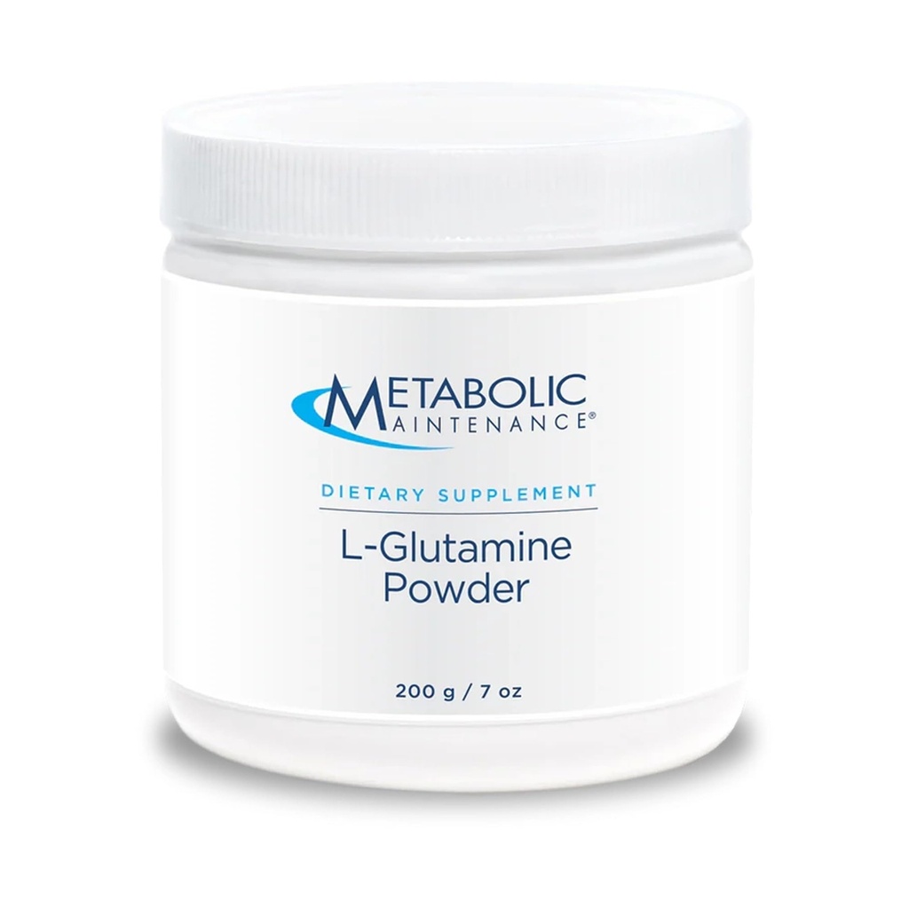 代谢维持L-Glutanine Powder – 1000mg,氨基酸补充剂,易饮混合剂,支持女性和男性的Gut健康与恢复,200g(200个服务)