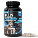 Kilab Dog Weight Gainer – 60 Count Muscle Builder Dog – Muscle – Muscle 生长补充 狗,小狗和成年人的肌肉生长补充 – Bully 生长公式 配有Turmeric,Glucosamine,Green Lipped Mussels