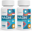 NADH 50mg + CoQ10 200mg + D- Ribose 150mg 补编,增强NAD+ 《能源补编》,Fatigue,《减少尼科蒂纳米德·阿德宁二核苷酸》,120份《Veggie Capsules》