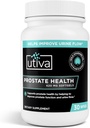 Utiva 前列腺健康 -- -- 健康功能和尿液流的自然公式 -- -- 男子前列腺补充剂 -- -- Beta-Sitostrool和Saw Palmetto男子 -- -- 30种软胶