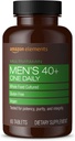 元素 Men's 40+ One Daily multivitamin, Vegan, 65 平板电脑,2个月供应量(包装可能不同)