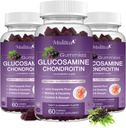 Mulittea Glucosamine Chondroitin Gummys -- -- 与MSM和Merderberry共同提供超强联合支持,为成年人、男子和妇女提供天然联合、抗氧化剂免疫支持 -- -- (3包)